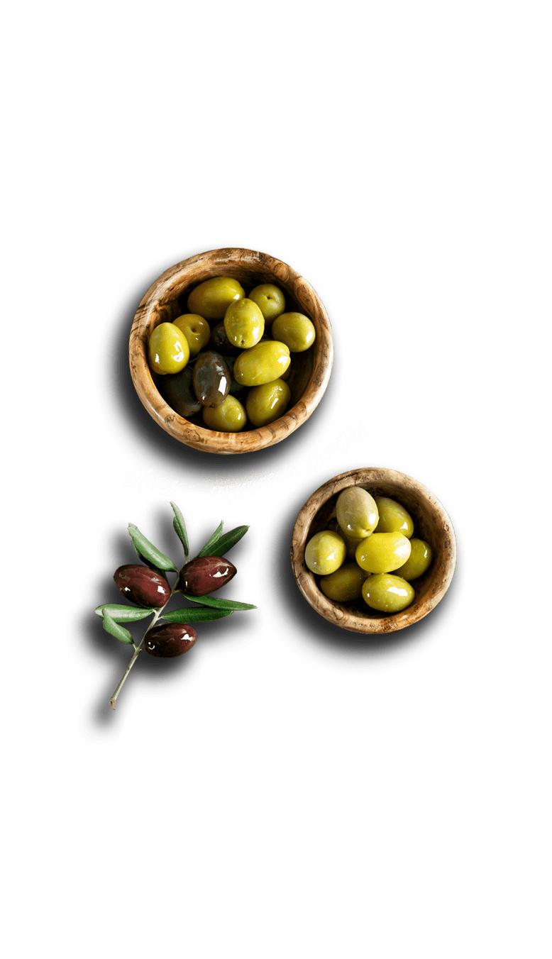 Bowl of olives